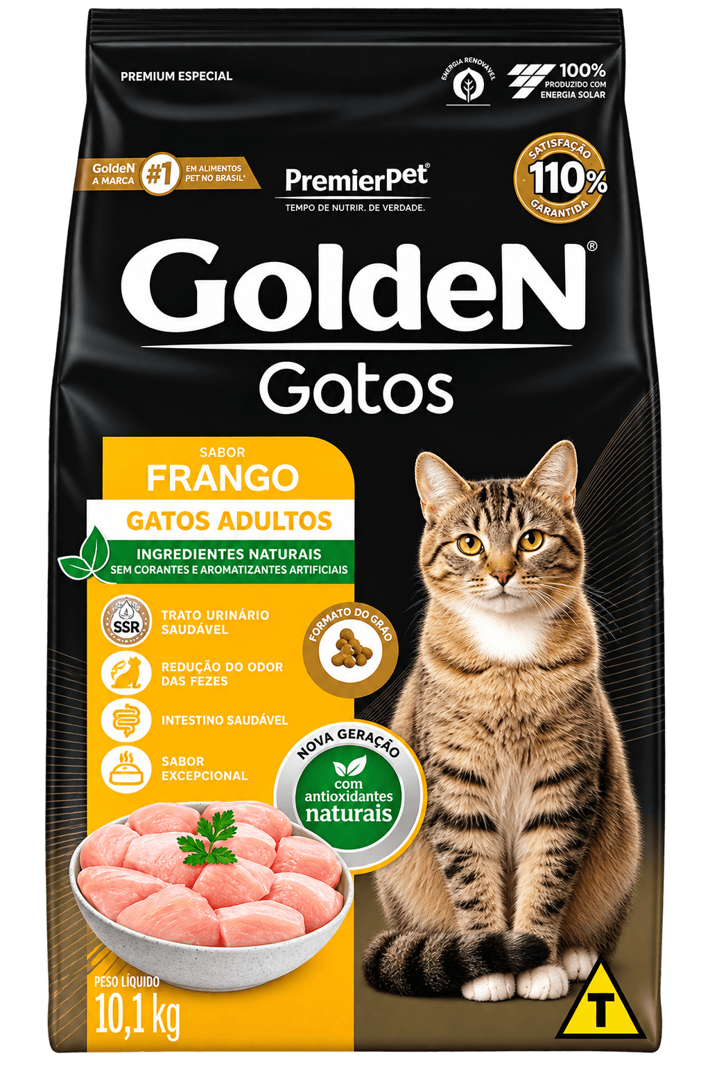 Ração Golden Gatos Frango 10kg